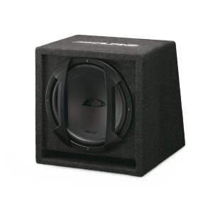 Subwoofer im Gehäuse Alpine SBE-1244BR