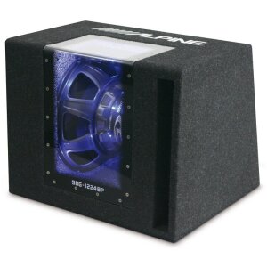Subwoofer im Gehäuse Alpine SBG-1224BP