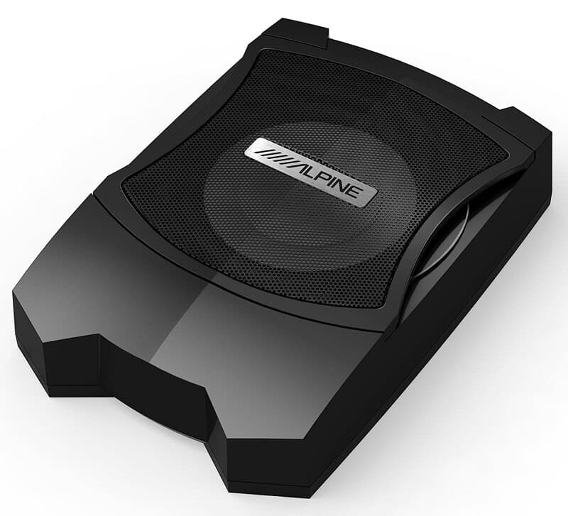 Aktiver Subwoofer im Gehäuse Alpine PWE-V80