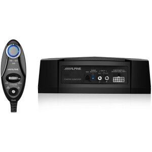 Aktiver Subwoofer im Gehäuse Alpine PWE-V80