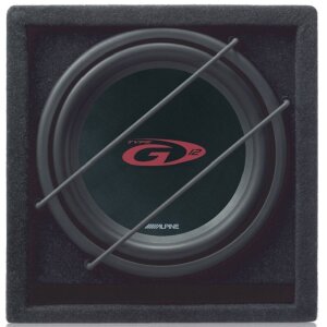 Subwoofer im Gehäuse Alpine SBG-1224BR