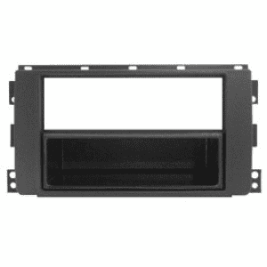 Autoradio-Blende 2-ISO Smart ForTwo 2007->2010 – Schwarz