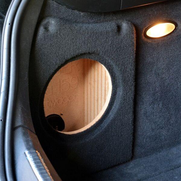 Subwoofer-Gehäuse für Alfa 159