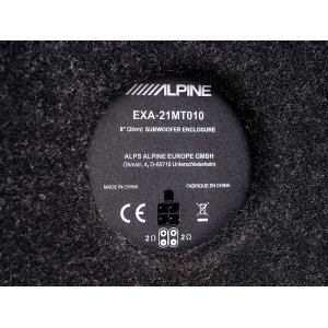 Subwoofer im Gehäuse Alpine für VW T6.1 / T6 SWC-D84T6