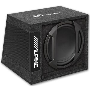 Aktiver Subwoofer im Gehäuse Alpine SWD-355