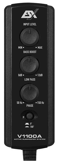 Aktiver Subwoofer im Gehäuse ESX V1100A