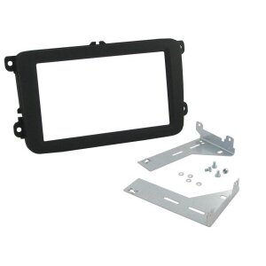 Autoradio-Blende 2-DIN VW T6 Transporter 2015->2019 – Graphit