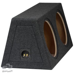 Subwoofer-Gehäuse 2 x 30cm / 2 x 30l / kompresija
