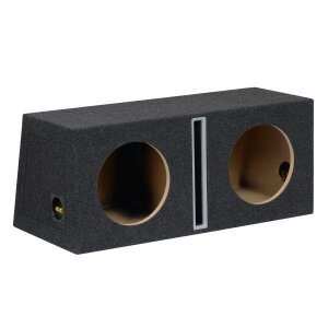 Subwoofer-Gehäuse 2 x 25cm / 2 x 35l / Bassreflex Slot-Port