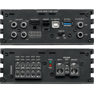 Endstufe mit DSP Ground Zero GZHA MINI FIVE DSP