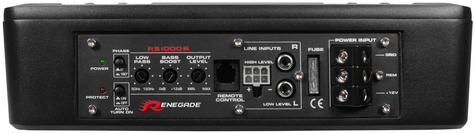 Aktiver Subwoofer im Gehäuse Renegade RS1000A
