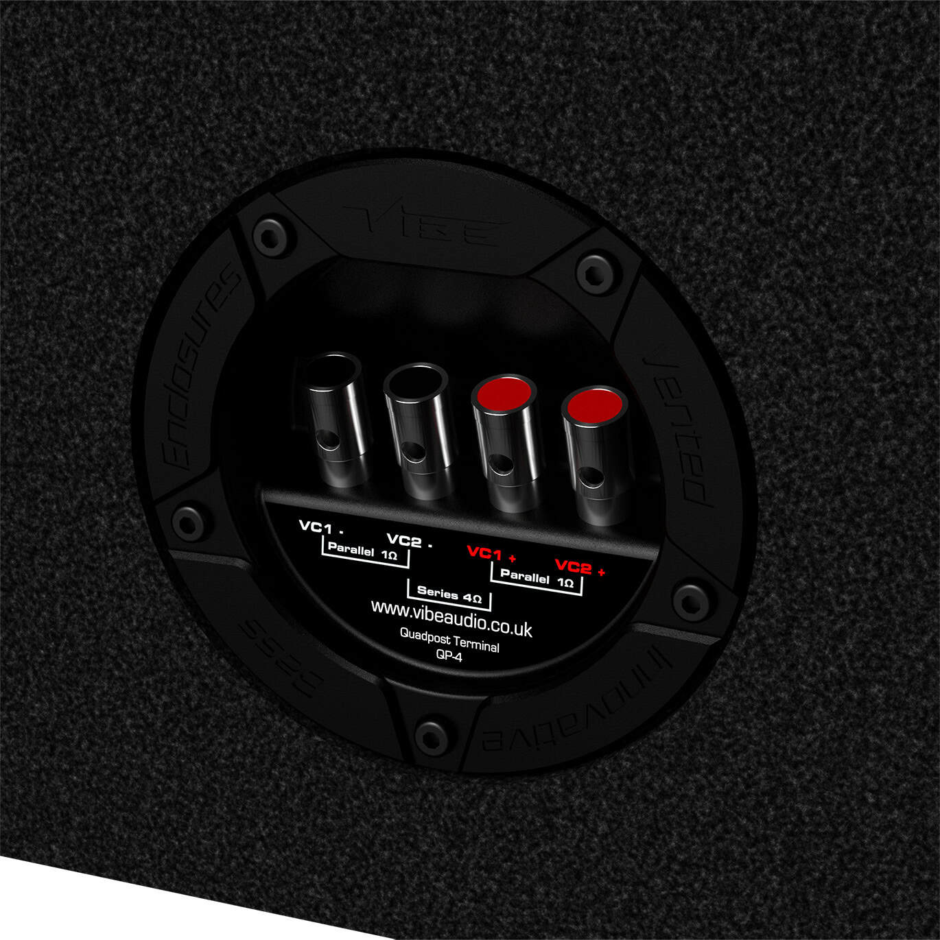 Subwoofer im Gehäuse Vibe SLICKMIT12-V3