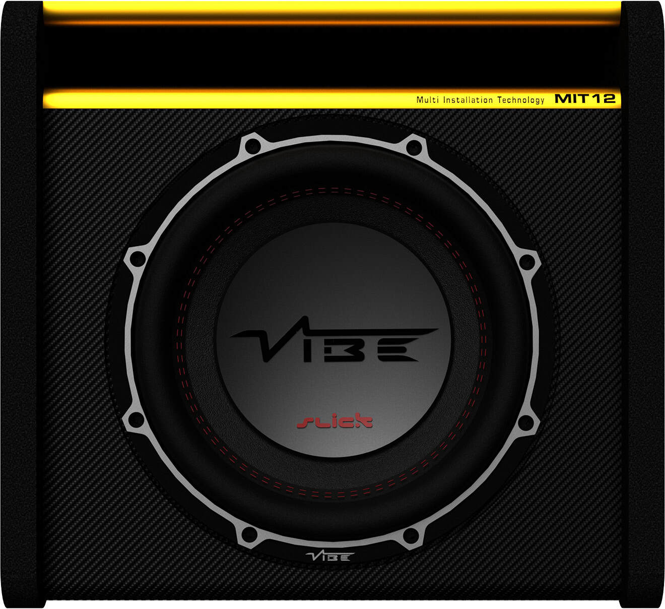Subwoofer im Gehäuse Vibe SLICKMIT12-V3
