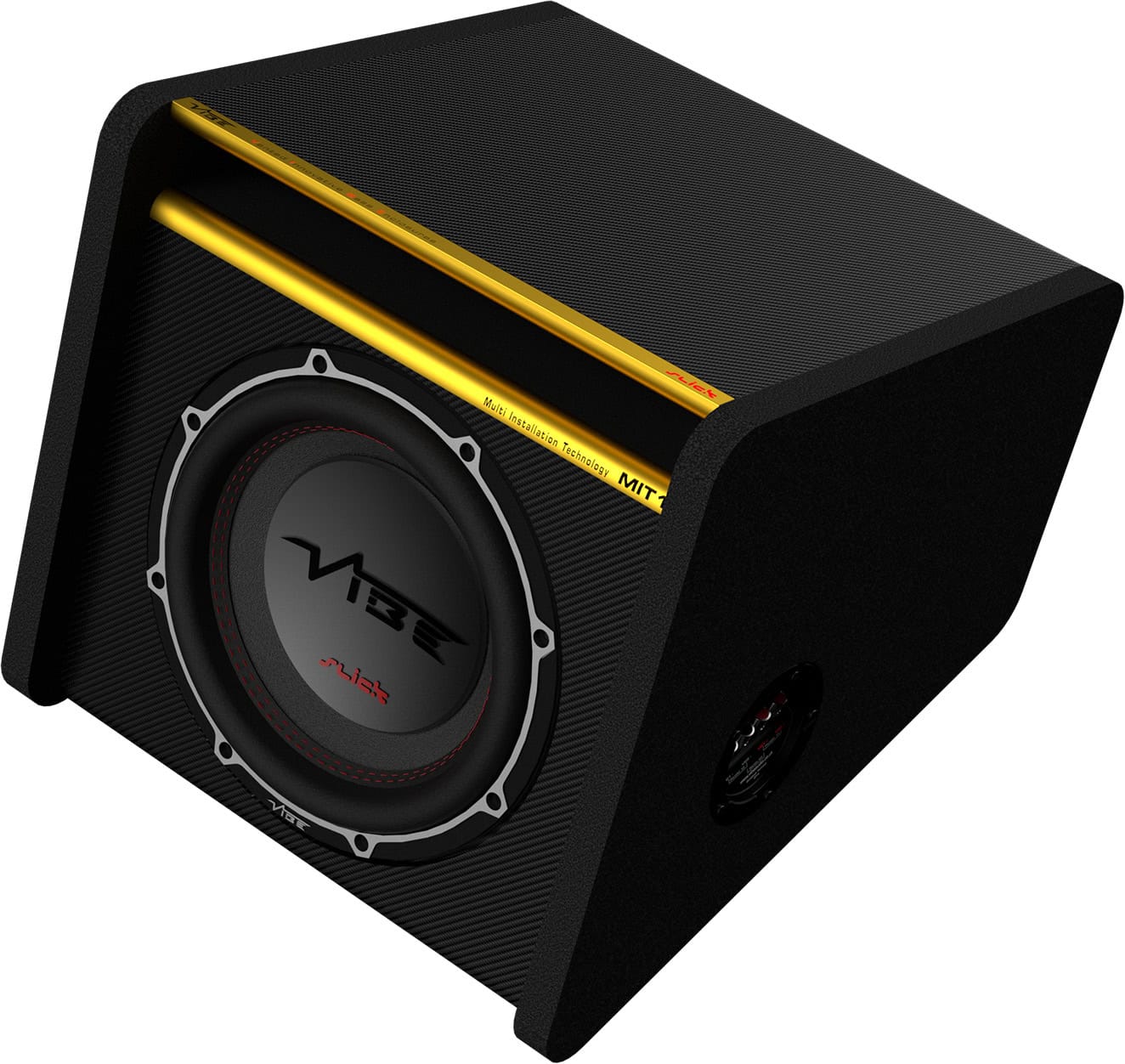 Subwoofer im Gehäuse Vibe SLICKMIT12-V3