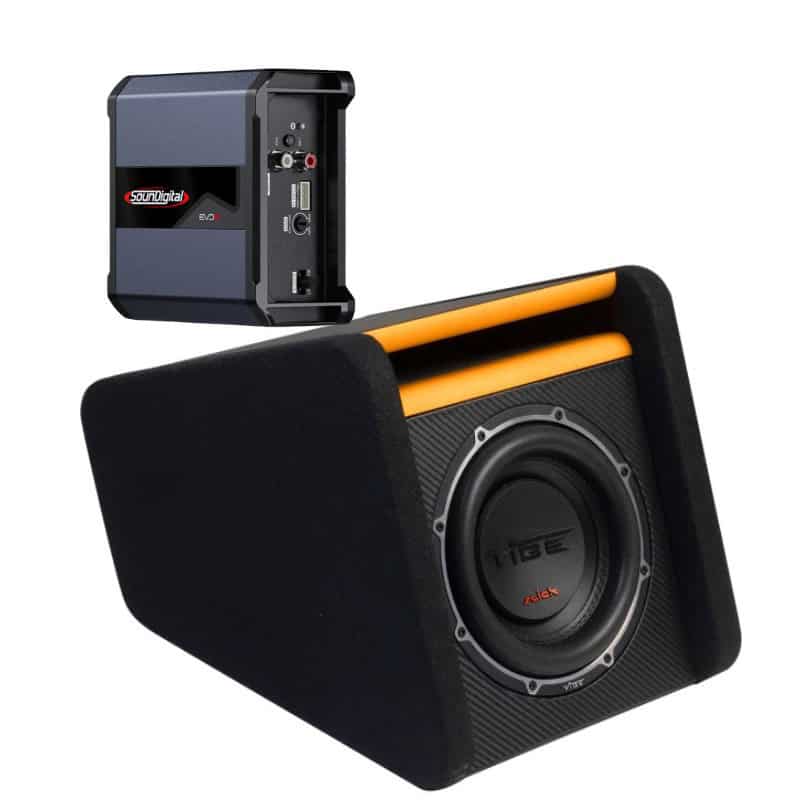 Bass-Set SounDigital SD400.2 EVO5.0 4OHM + Vibe SLICKMIT8-V3