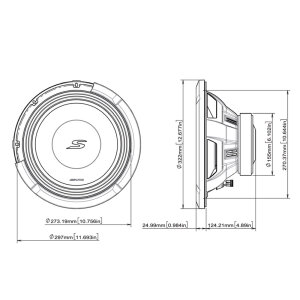 Subwoofer Alpine S2-W12D2