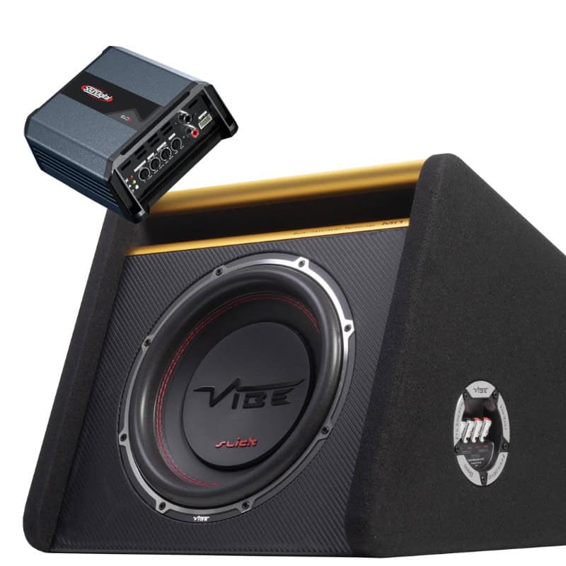 Bass-Set SounDigital SD800.1 EVO5.0 4OHM + Vibe SLICKMIT12-V3