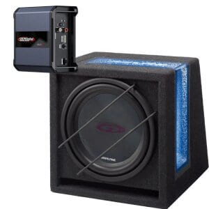 Bass-Set SounDigital SD400.2 EVO5.0 4OHM + Alpine SBG-1244BR