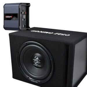 Bass-Set SounDigital SD400.2 EVO5.0 4OHM + Ground Zero GZIB 25BR
