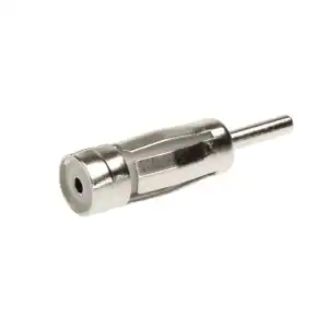 Antennenadapter ISO (50 Ohm) – DIN (150 Ohm), von kurzem auf langen Anschluss