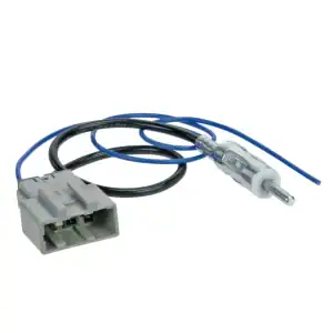 Antennenadapter Nissan – DIN 150 Ohm mit Phantomeinspeisung für aktive Antenne (Qashqai, X-Trail, Navara, Juke, Pathfinder …)