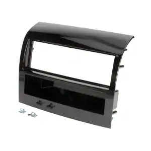 Autoradio-Blende 1-DIN Citroën Jumper (250) 2014->2023 – Hochglanz-Schwarz