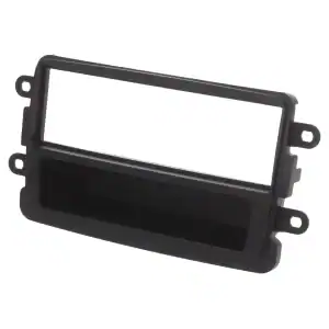 Autoradio-Blende 1-DIN Dacia Dokker/Duster/Lodgy/Logan/Sandero 2012->2021 – Schwarz