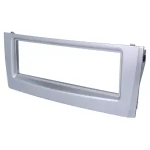 Autoradio-Blende 1-DIN Fiat Grande Punto 2005->2009 – Silber