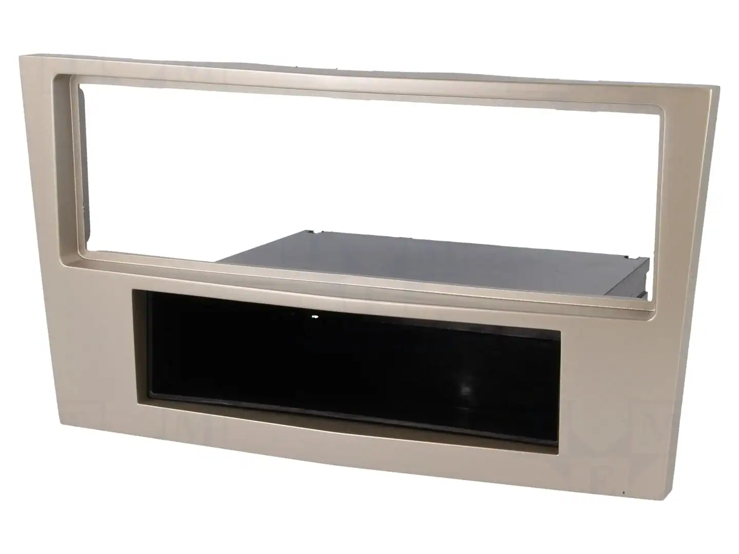 Autoradio-Blende 1-DIN Opel Astra H 2004->2010 – Grau satiniert