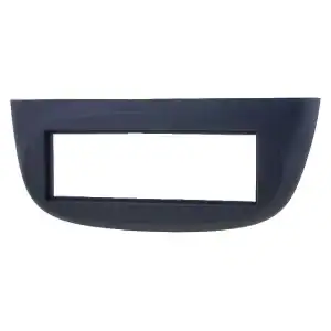 Autoradio-Blende 1-DIN Renault Twingo II (N) 2007->2014 – Schwarz