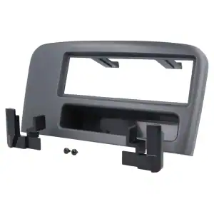 Autoradio-Blende 1-DIN Volvo S80 1998->2006 – Schwarz