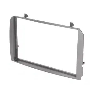 Autoradio-Blende 2-DIN Alfa Romeo 147 2000->2010 – Anthrazit