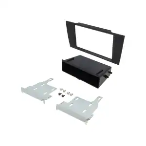 Autoradio-Blende 2-DIN Audi A4 B5 Avant 02/1999->06/2001 – Schwarz