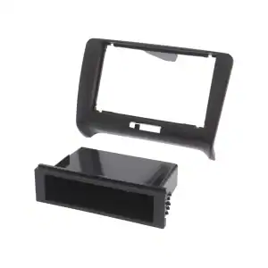 Autoradio-Blende 2-DIN Audi TT (8J) 2006->2014 – Schwarz