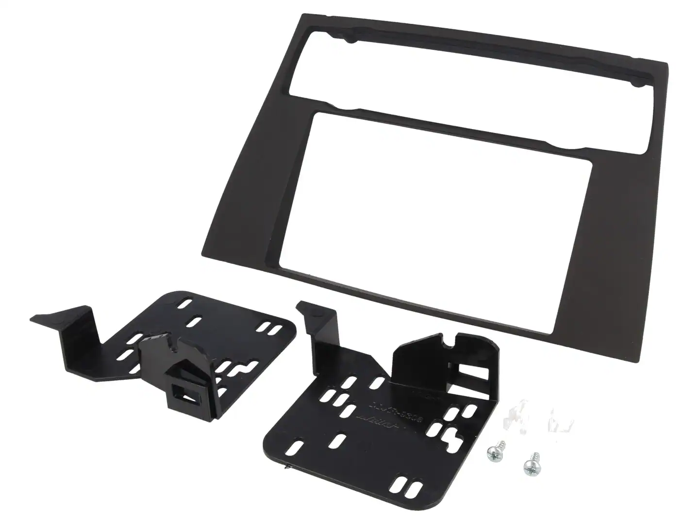 Autoradio-Blende 2-DIN BMW 3 (E90-E91) 2006->2011 / Touring (E91) 2006->2012 / Coupé (E92) 2006->2013 / Cabrio (E93) 2007->2013 – Schwarz