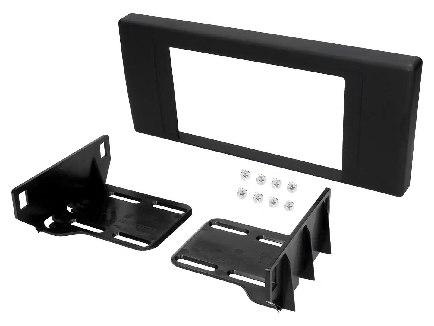 Autoradio-Blende 2-DIN BMW X5 2000->2006 – Schwarz