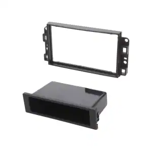 Autoradio-Blende 2-DIN Chevrolet Aveo (KLAS) 2006->2011 – Schwarz
