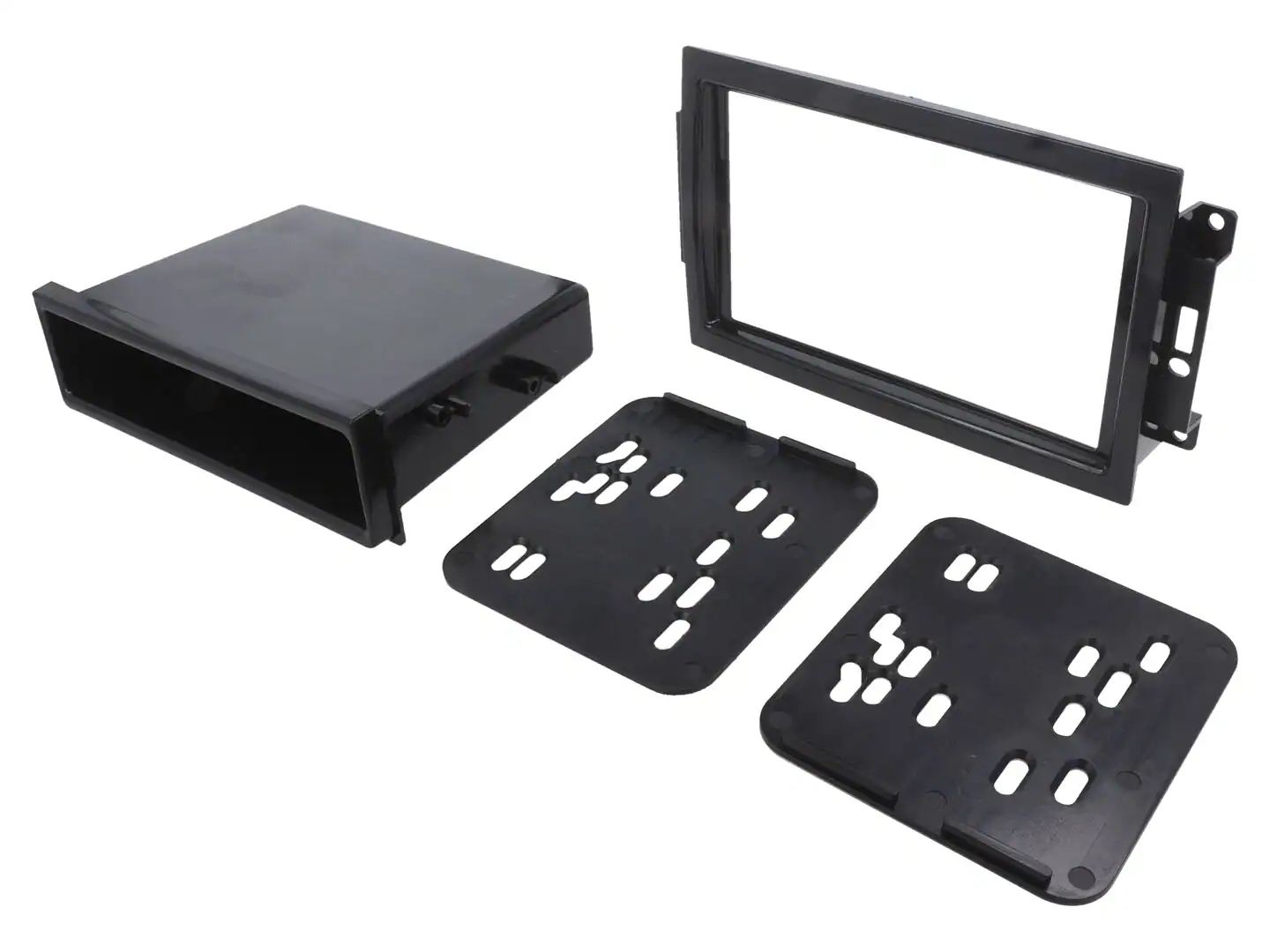 Autoradio-Blende 2-DIN Chrysler PT Cruiser 2006->2009 – Schwarz
