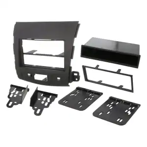 Autoradio-Blende 2-DIN Citroën C-Crosser 09/2007->10/2012 – Schwarz