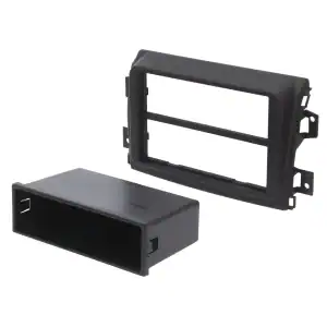 Autoradio-Blende 2-DIN Fiat Ducato 2021->2026 – Matt-Schwarz