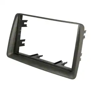 Autoradio-Blende 2-DIN Fiat Panda 2003->2012 – Grau