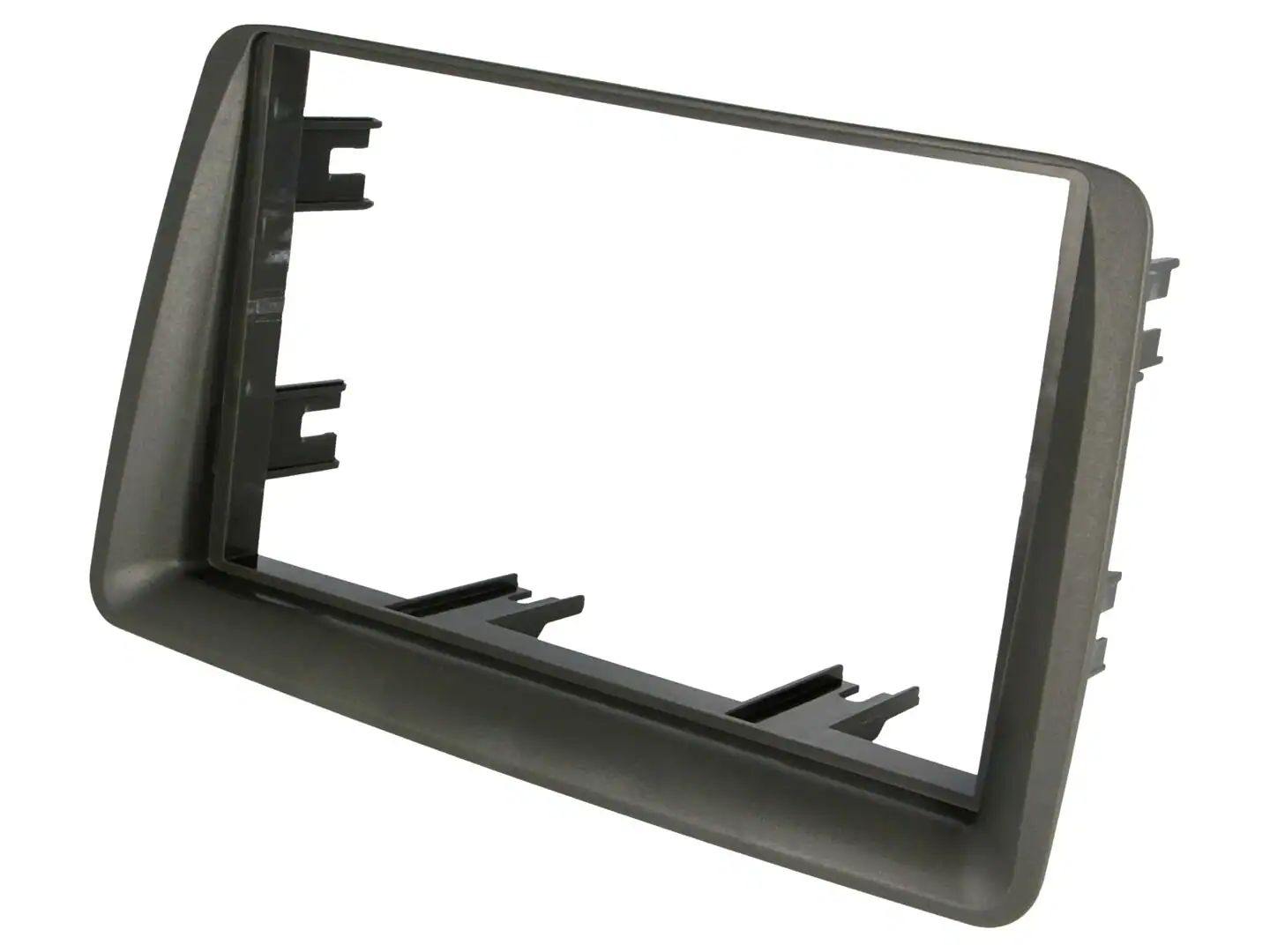 Autoradio-Blende 2-DIN Fiat Panda 2003->2012 – Grau