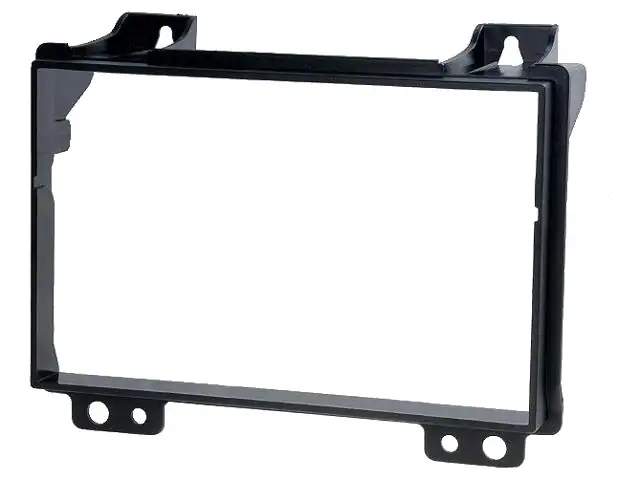 Autoradio-Blende 2-DIN Ford Fiesta 2002->2005 – Schwarz