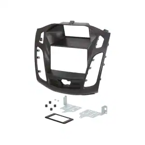 Autoradio-Blende 2-DIN Ford Focus 2011->2014 – Schwarz