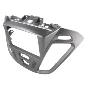 Autoradio-Blende 2-DIN Ford Tourneo Custom 11/2012->2023 – Silber (Phoenix)