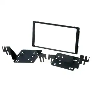 Autoradio-Blende 2-DIN Hyundai Accent 2006->2010 – Schwarz