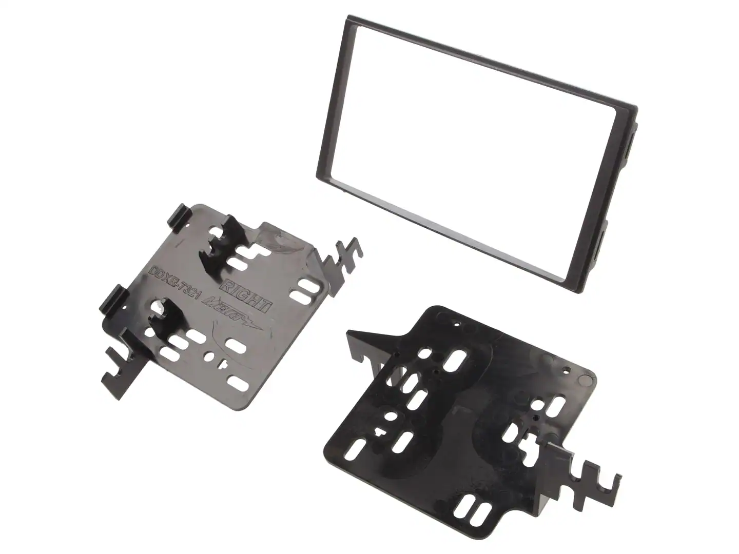 Autoradio-Blende 2-DIN Hyundai Accent 2006->2011 – Schwarz