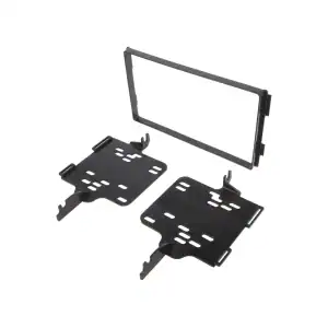 Autoradio-Blende 2-DIN Hyundai Tucson 2005->2009 – Schwarz