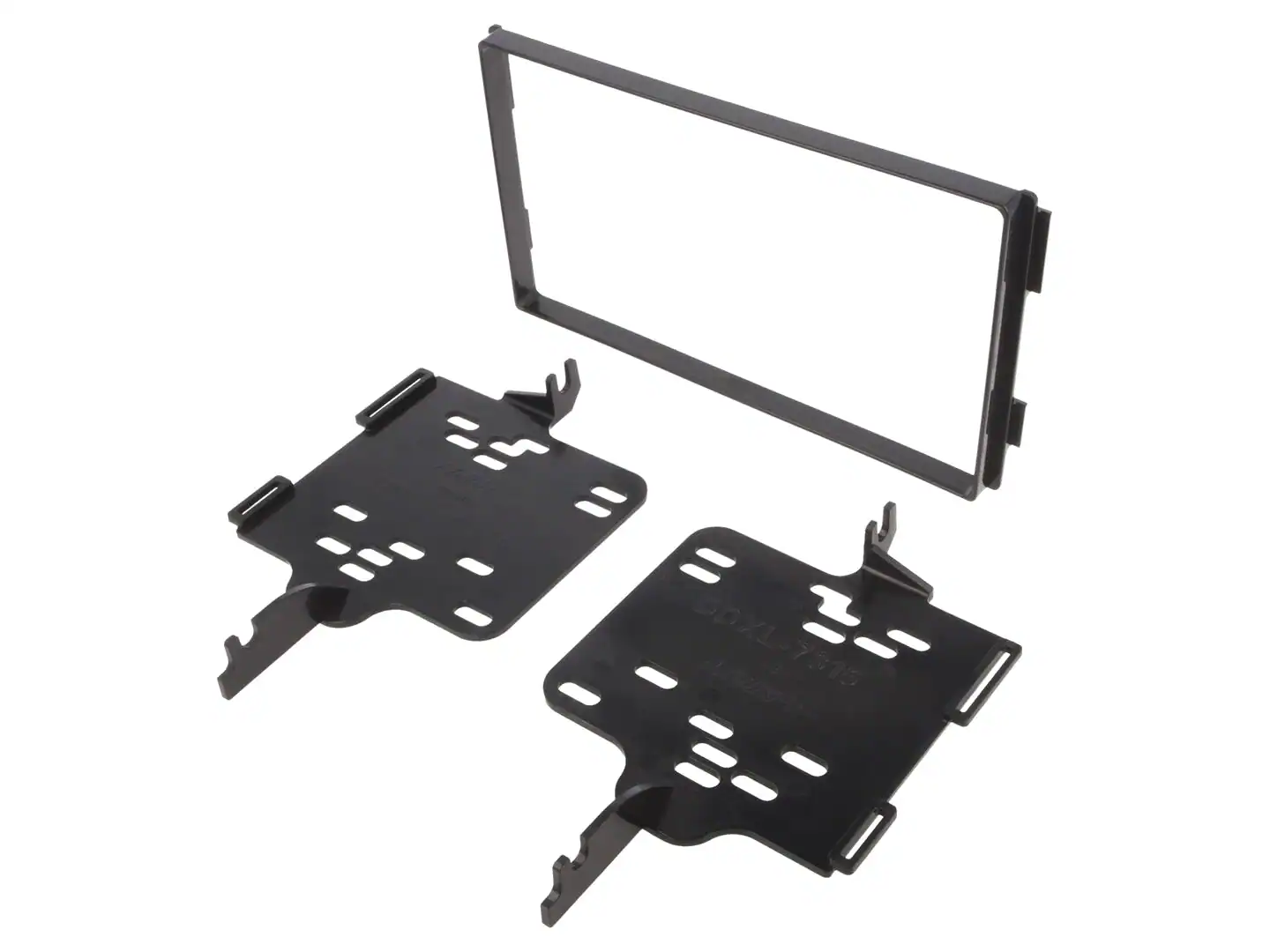 Autoradio-Blende 2-DIN Hyundai Tucson 2005->2009 – Schwarz