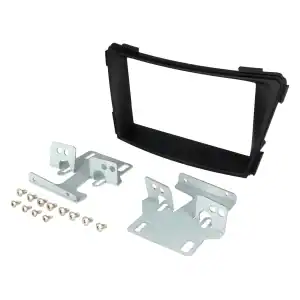 Autoradio-Blende 2-DIN Hyundai i40 (VF) 2011/06->2019 – Schwarz